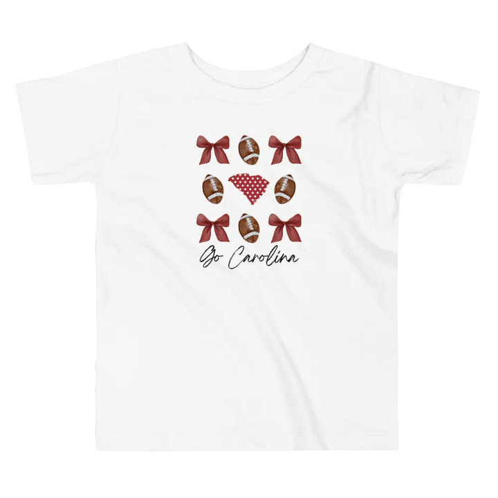 Toddler Girls Carolina Football T-Shirt (Homemade) product image (2)