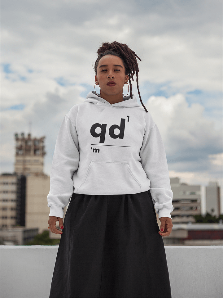 Omnibio Lab Qualitative Data Matters QD1/1M Footnote Hoodie product image (1)