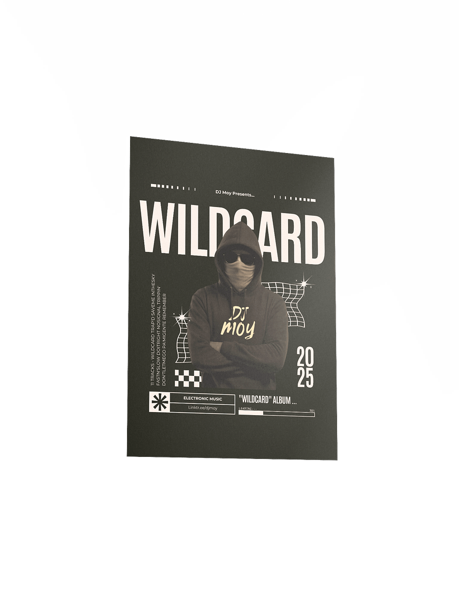 WILDCARD Poster - Album Loading... product image (9)