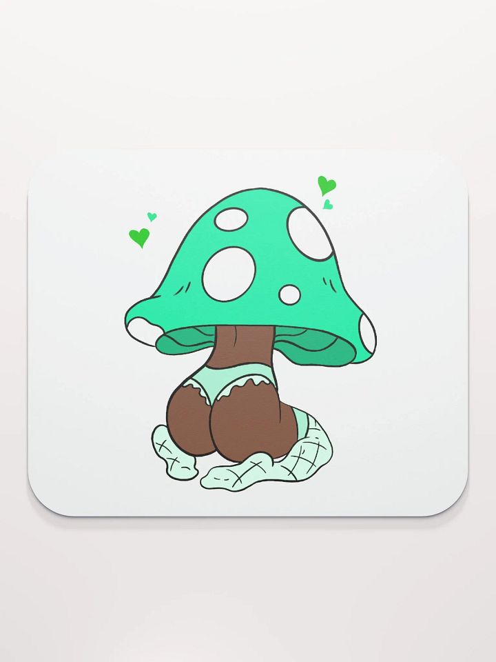 Mushroom Baddie Desk Mat - Teal product image (2)