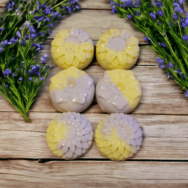 Lavender & Lemon Poppyseed Soap (1.5oz-3oz) product image (1)