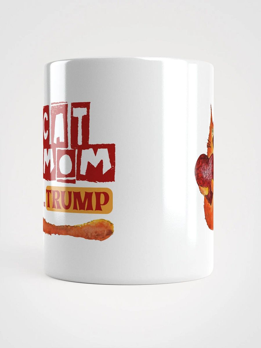 Cat Heart Mom For Trump Mug product image (13)