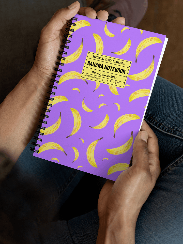 Bananapalooza Notebook product image (1)
