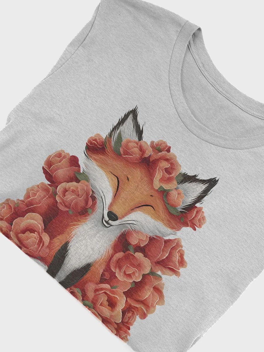 Fox and roses t-shirt product image (5)