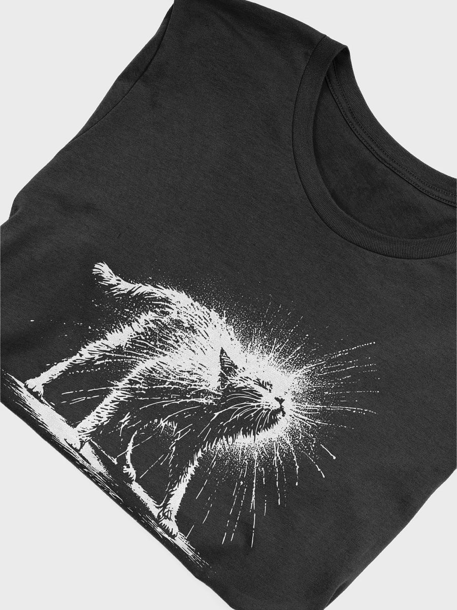 Funny Shaking Cat Urban Art Graphic Unisex T-Shirt product image (2)