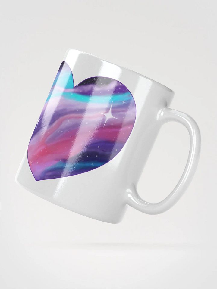 SilverGemini- Galaxy Heart Emote Mug product image (2)