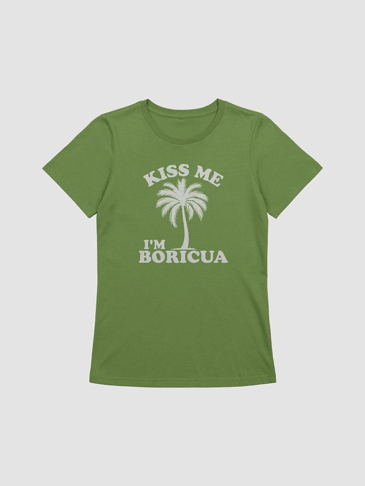 Kiss Me I'm Boricua Camiseta de Mujer product image (1)