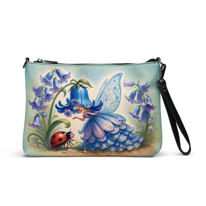Bluebell Flower Fairy Crossbody Bag product image (1)