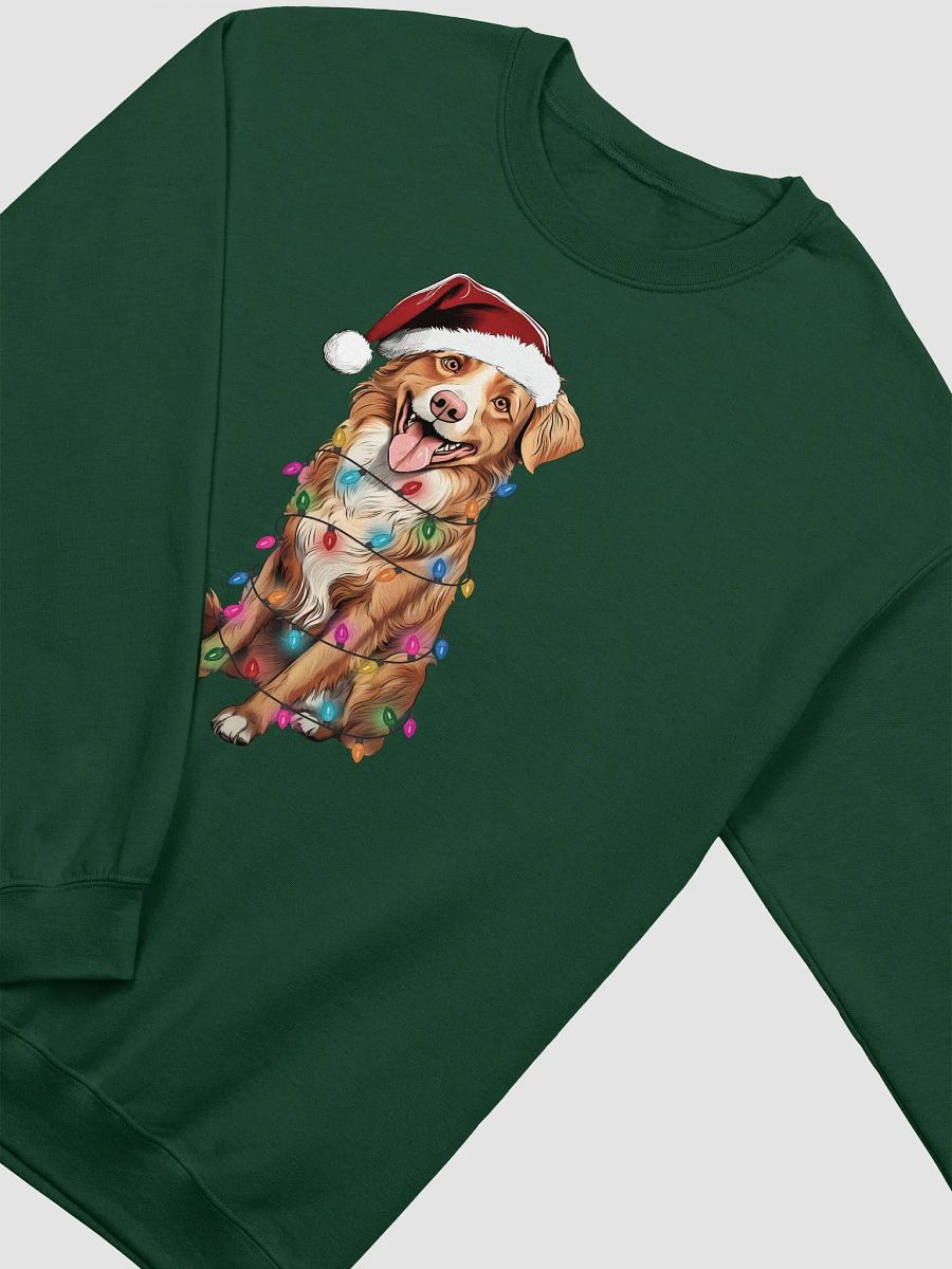Funny Nova Scotia Duck Tolling Retriever Christmas Sweatshirt for Toller Paw-rents product image (9)