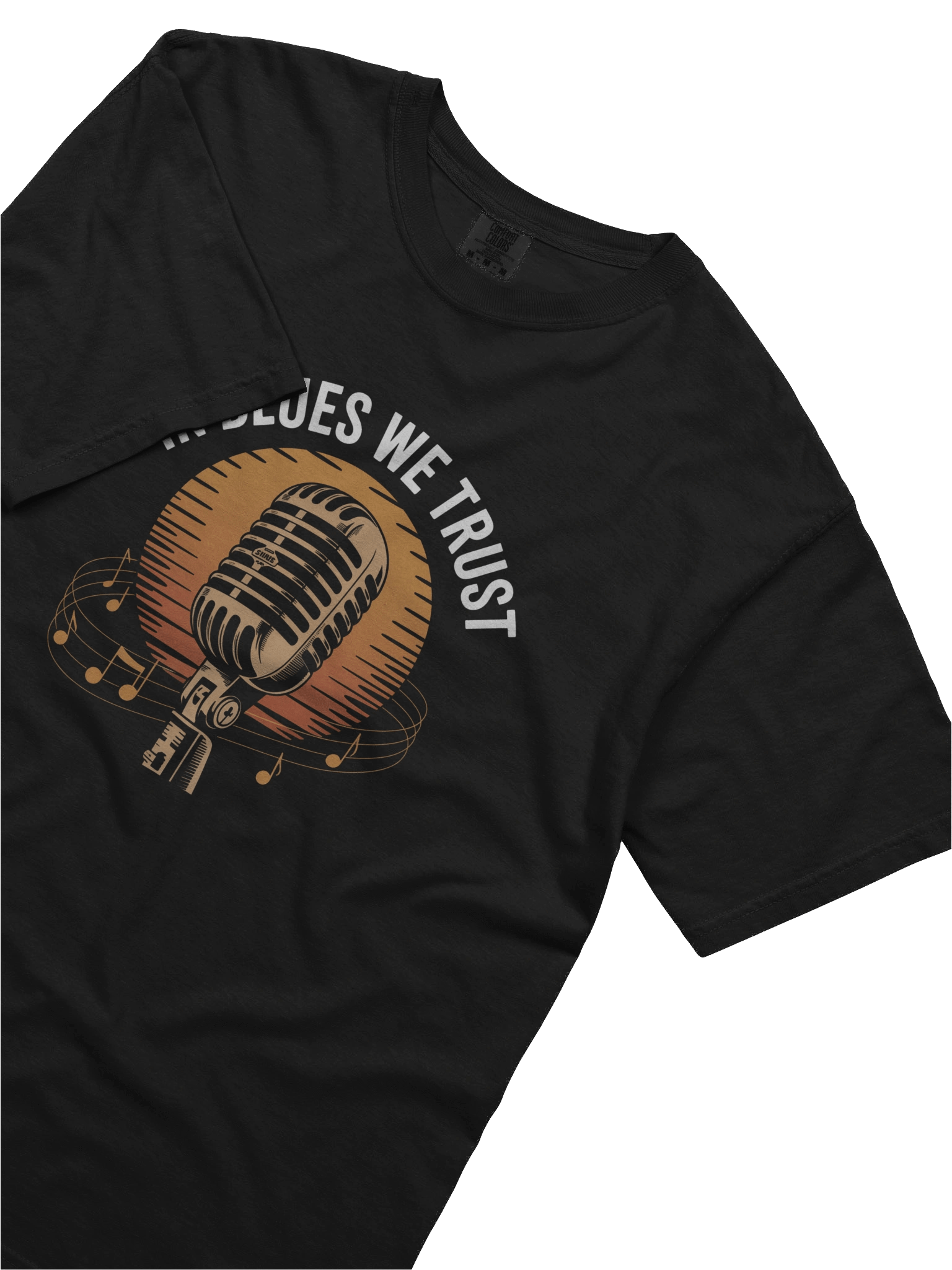 In Blues We Trust – Unisex Softstyle Tee (The Slogan Series) product image (5)