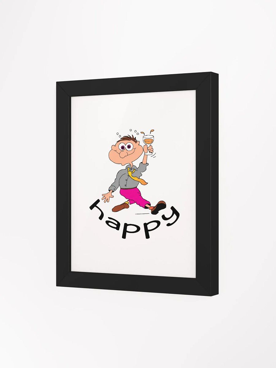 Cheers to Joy Framed Cartoon Print product image (25)
