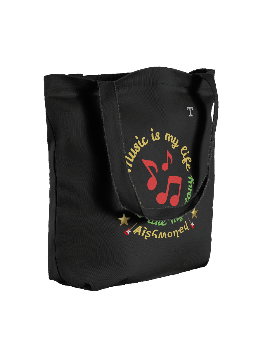 Aishmoney Musical Notes Eco-Friendly Tote Bag product image (4)