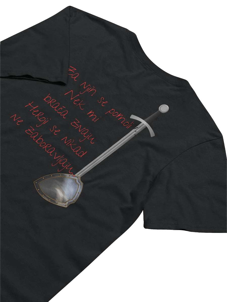 Memorial Crest Military Heroji se nikad ne zaboravljaju T-Shirt product image (18)