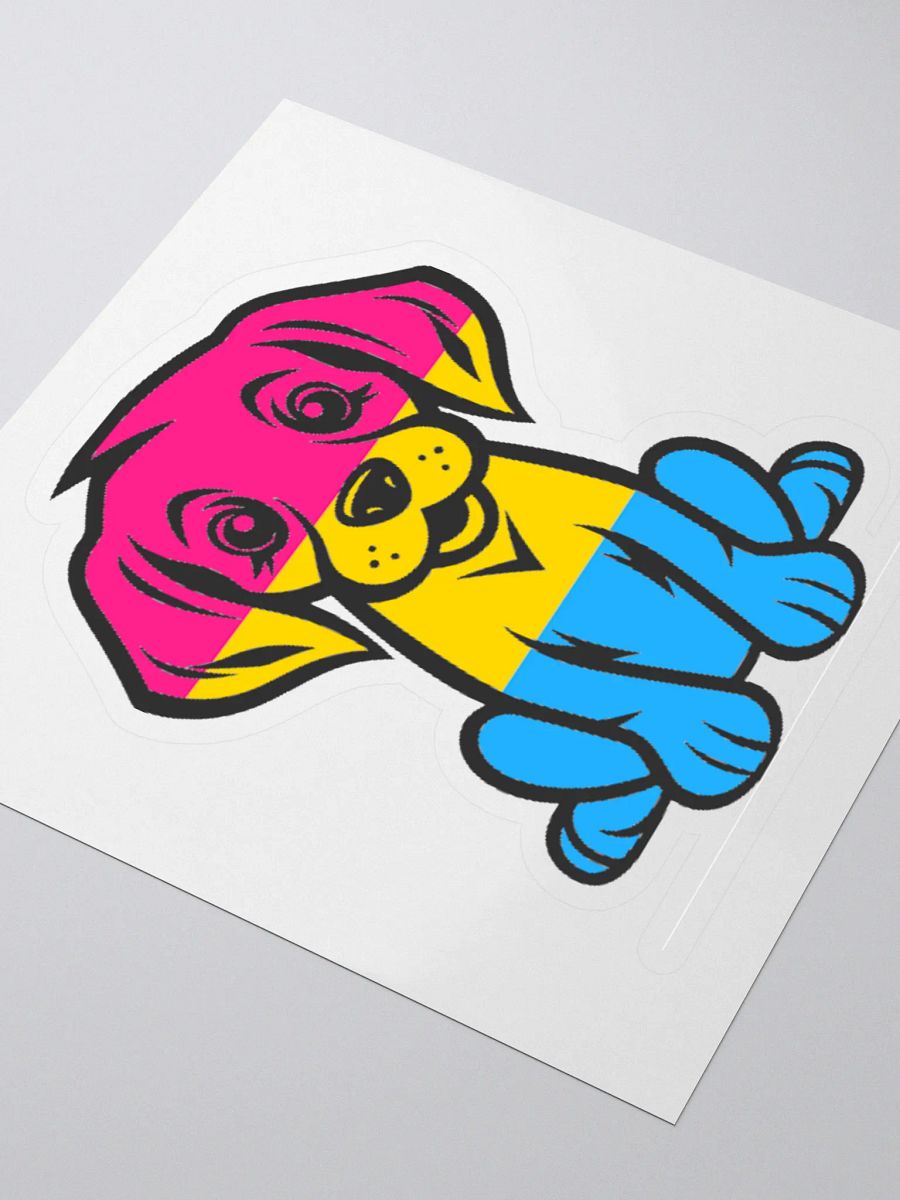 Pansexual Pride Puppy Sticker product image (3)