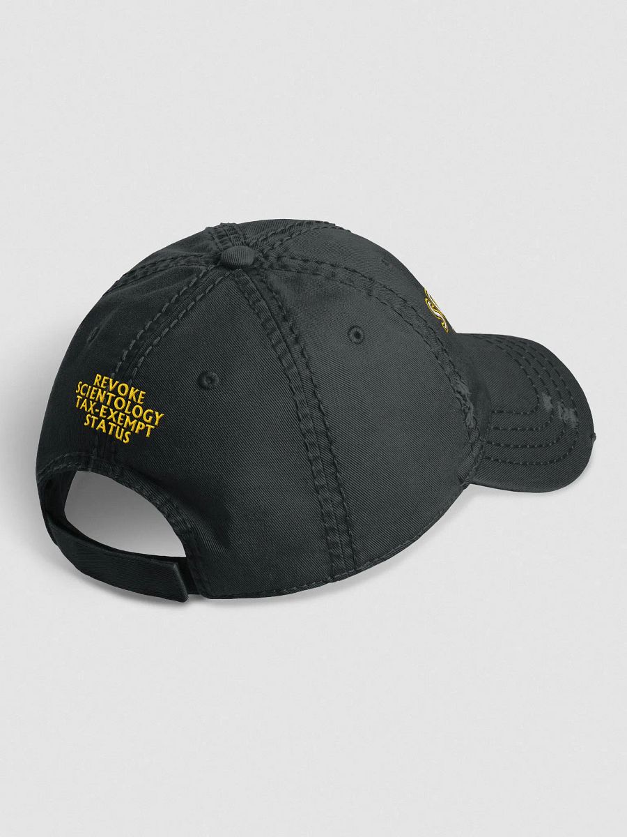 'SCIENTOLOGY IS A CULT' DISTRESSED HAT product image (3)
