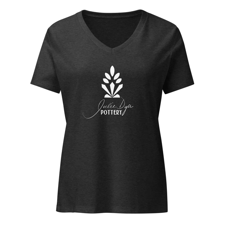 ladies v neck with white product image (1)