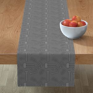 Seamless Pattern - Nuts and Bolts in Shades of Gray product image (8)