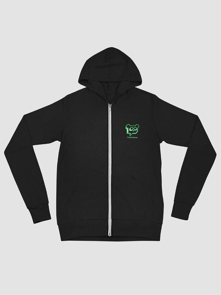 Green Logo Unisex zip hoodie product image (1)