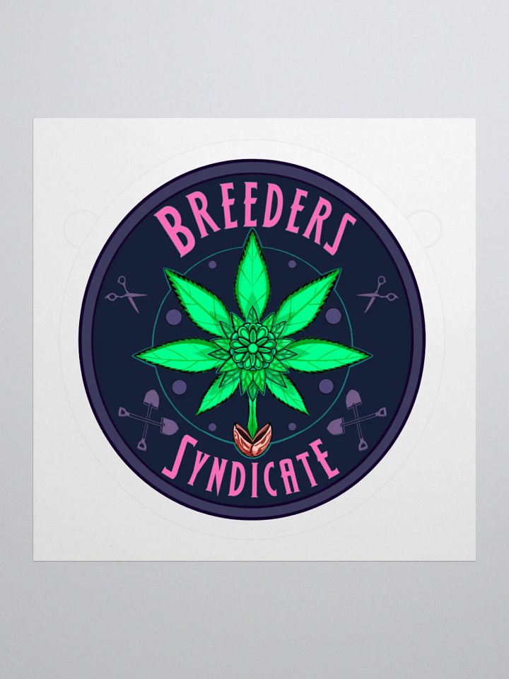 Breeders Syndicate Older Logo Stickers - 3 Sizes product image (3)