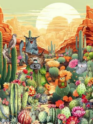 🌵 Dive into the whimsical world of Desert Bloom: A Tale of Resilience! 🌺 Explore our enchanting illustration and discover it adorning a range of delightful products on myhbuns.com. From mugs to hoodies, each item captures the spirit of resilience and camaraderie amidst the vibrant desert landscape. ✨ Shop now and add a dash of enchantment to your life! #DesertBloom  #Whimsical  #Illustration  #ShopNow  #MyHBuns #Resilience  #Camaraderie  #Enchantment