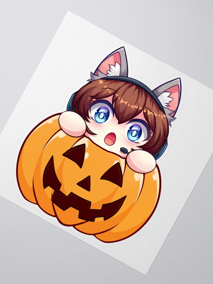 Jack-o-Cat Sticker product image (4)