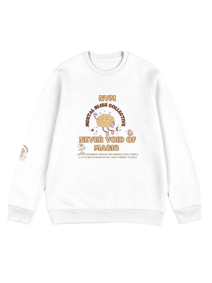 NVM Never Void of Magic Unisex Eco Sweatshirt – Embrace Your Inner Magic product image (1)