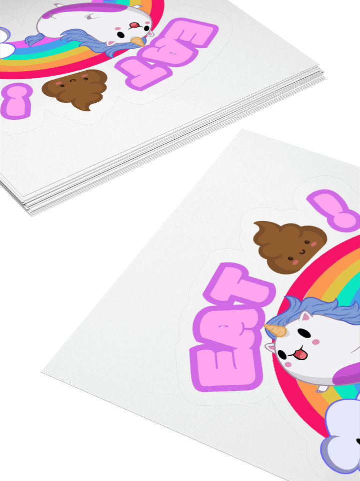 My kawaii eat shit unicorn product image (3)
