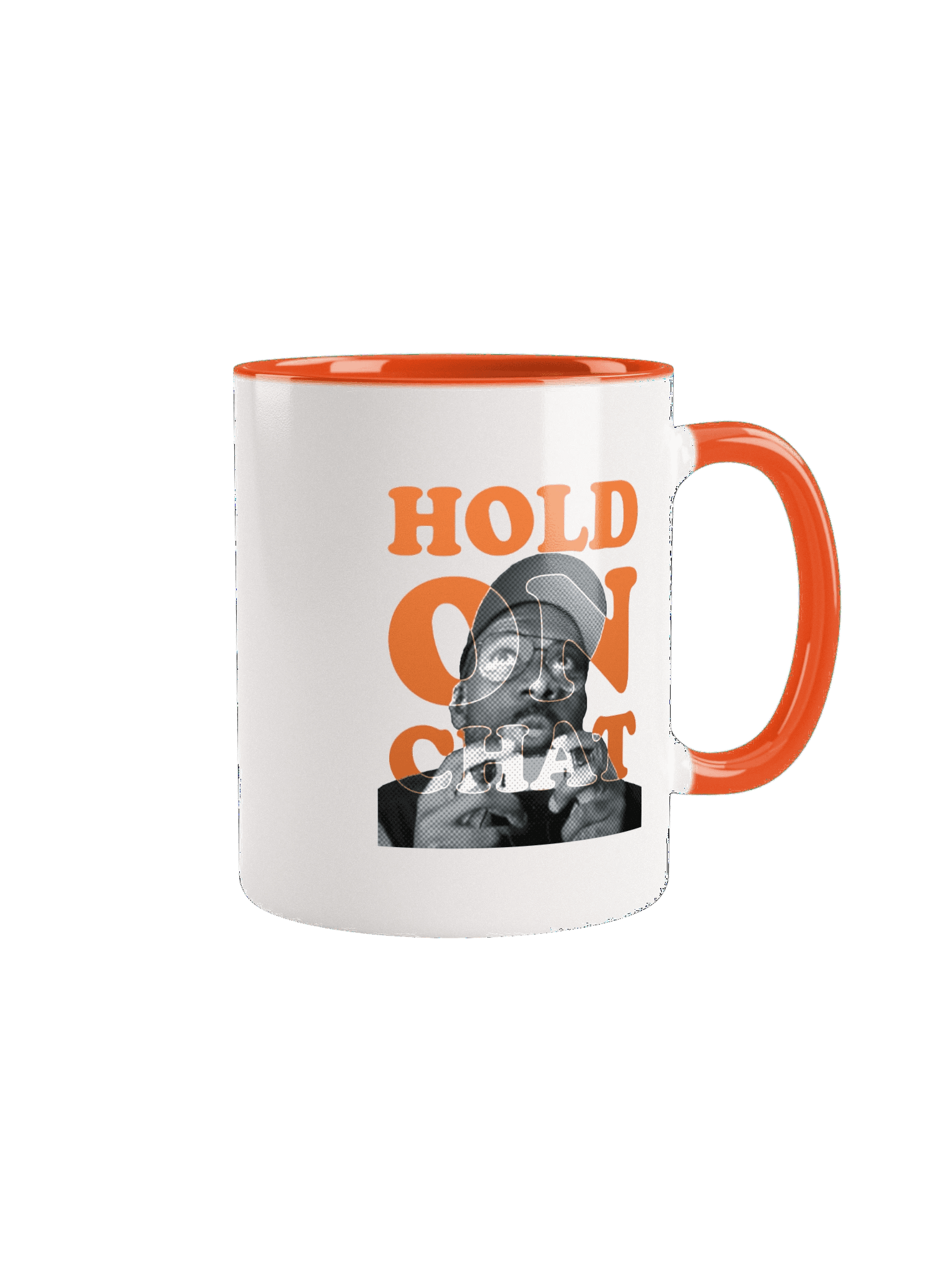 Hold On Chat Ceramic Mug product image (1)