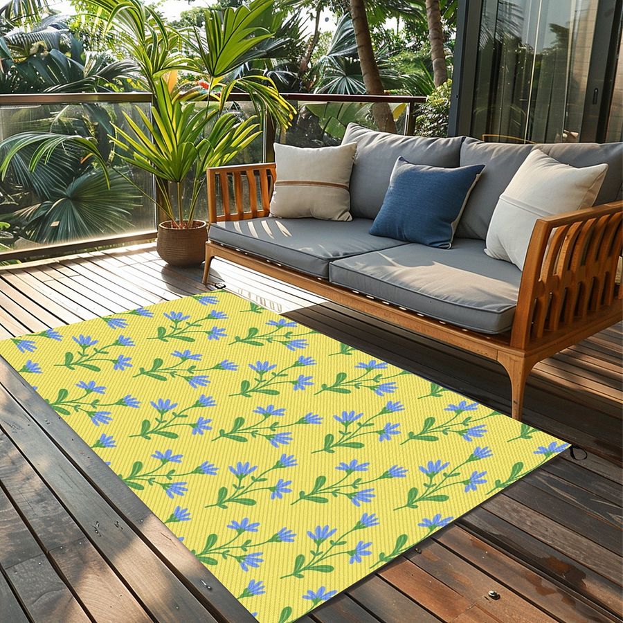 Outdoor Plastic straw Mat product image (4)