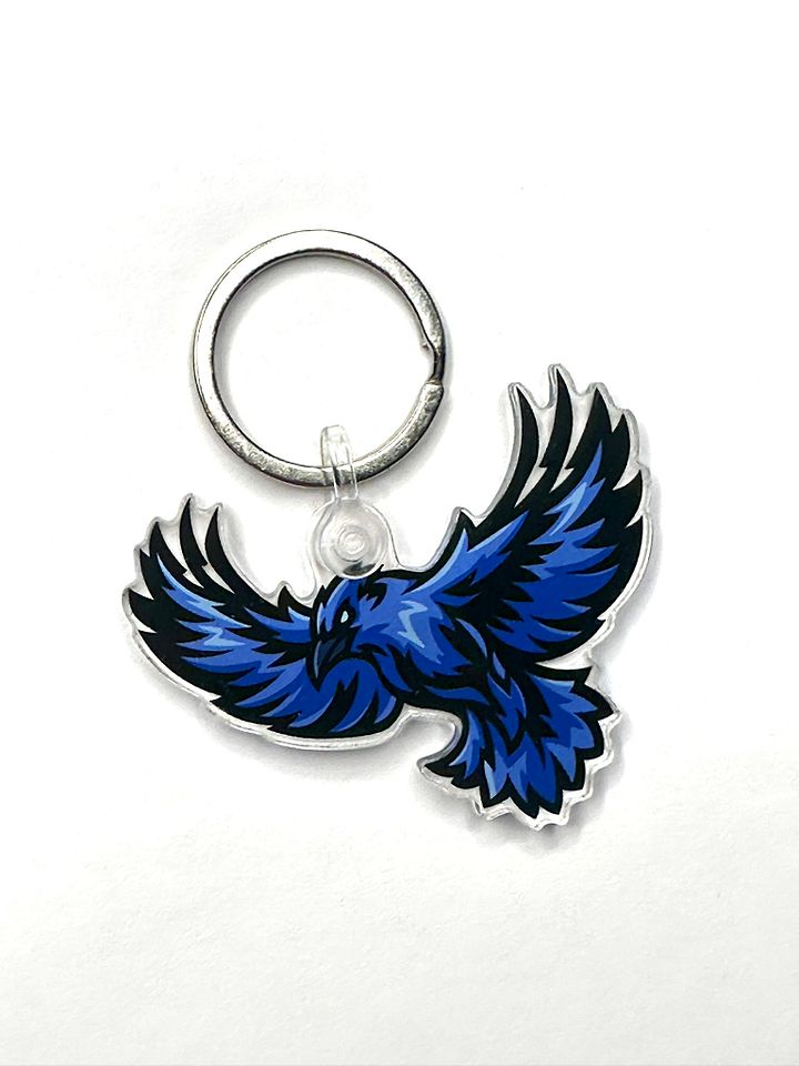 Raven Logo Keychain product image (1)
