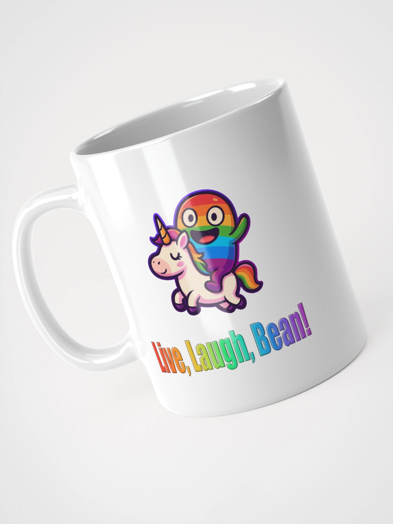 Live, Laugh, o' Bean Mug 🌈🫘🦄☕ product image (3)