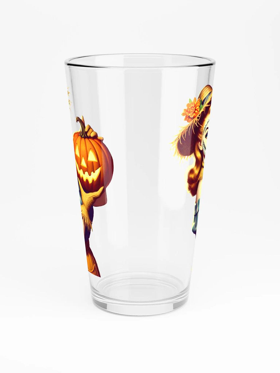 Harvest Scarecrow Halloween Shaker Pint Glass product image (3)