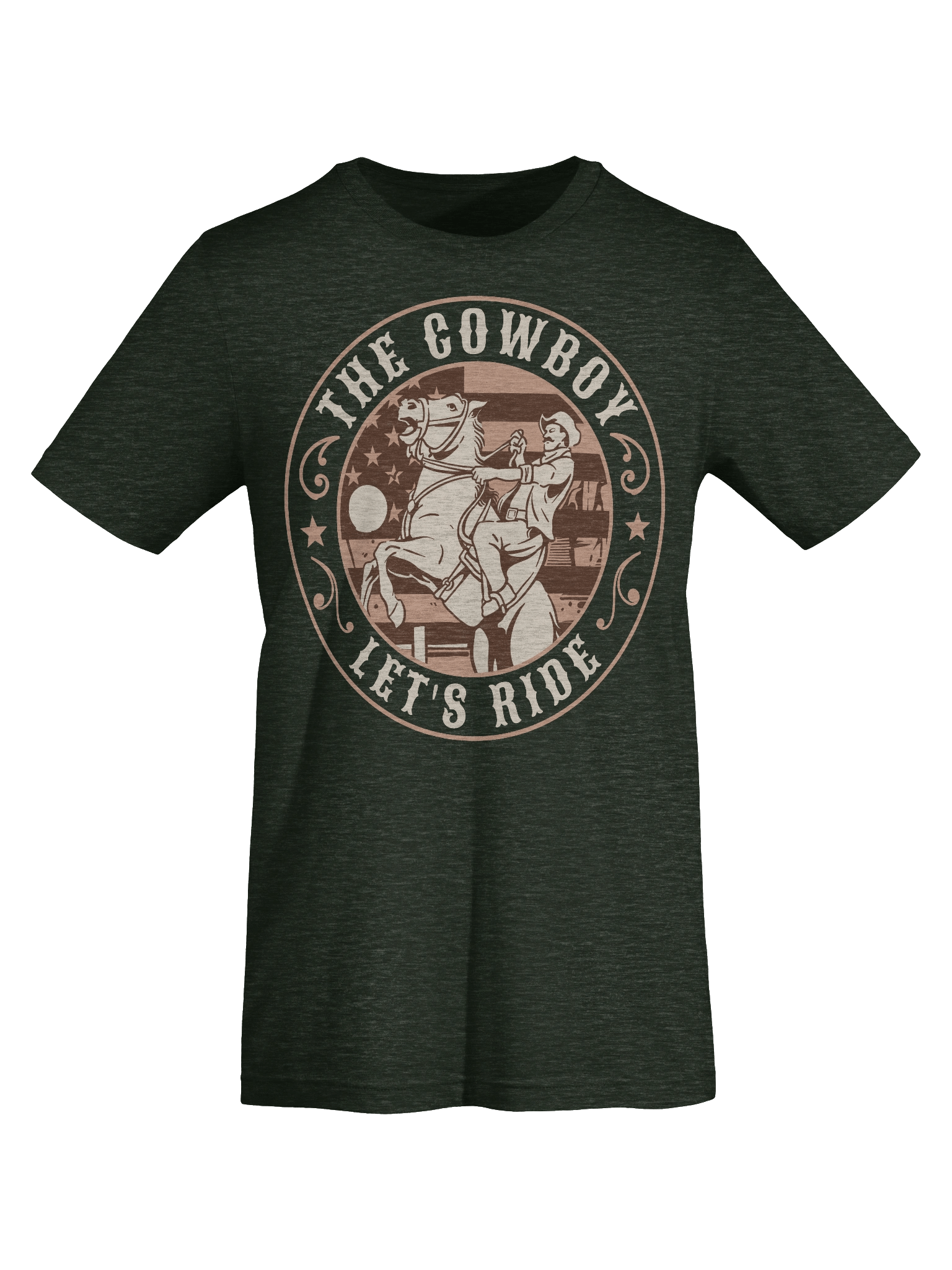 Let's Ride: A Western T-Shirt for Every Cowboy at Heart product image (67)