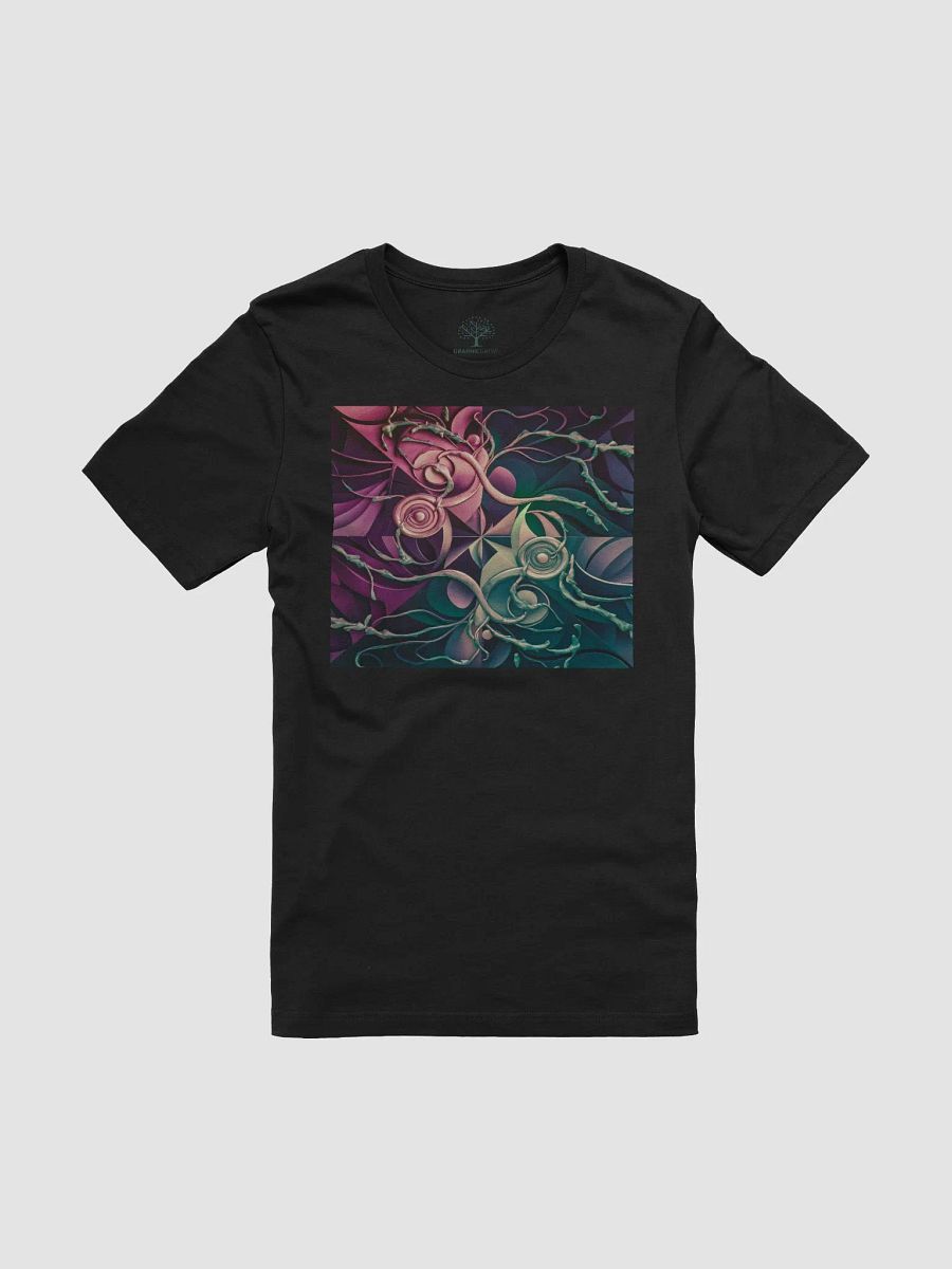 Graphic Grove Abstract Floral T-Shirt - Soft Cotton | Unisex product image (3)