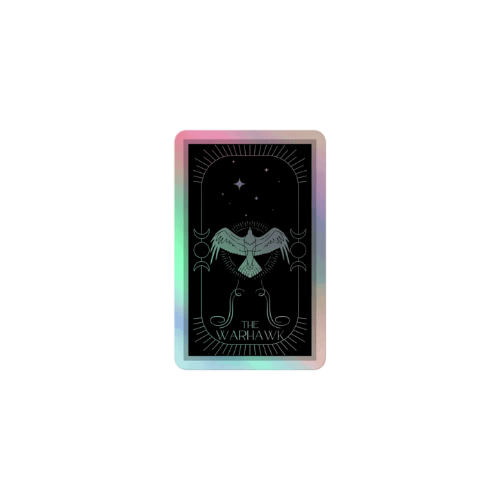 The WarHawk Holographic Sticker product image (1)