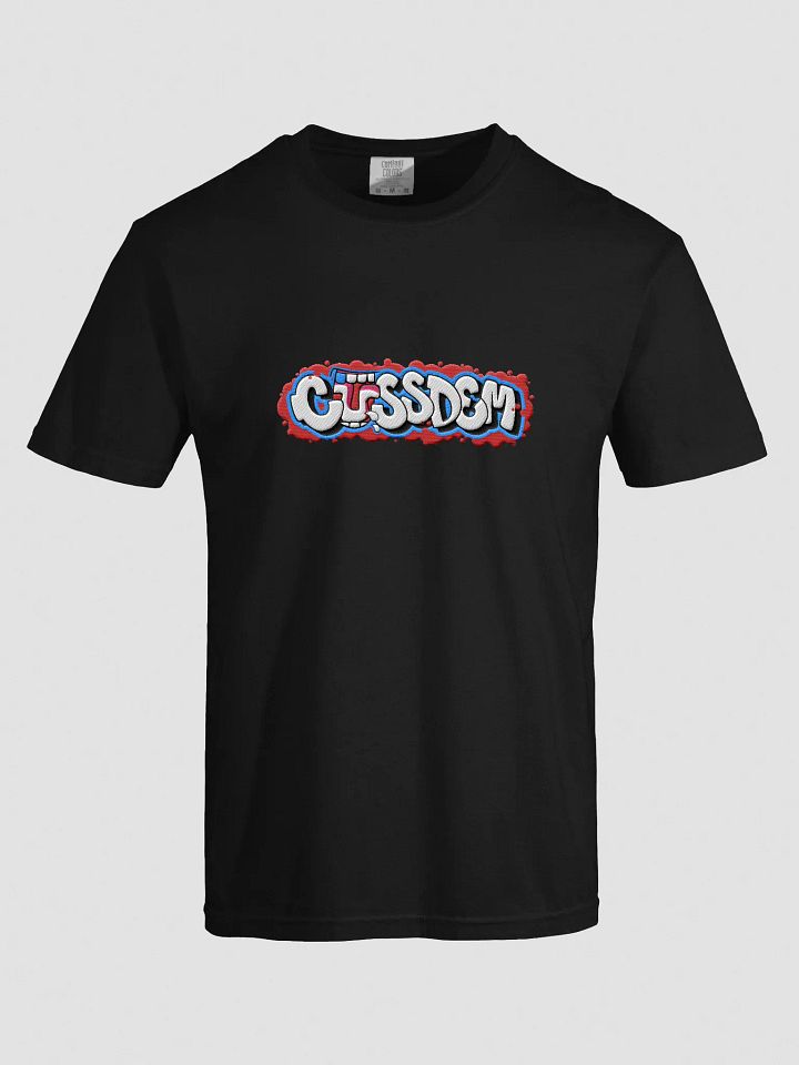 CUSSDEM TAG Graffiti RED Tee product image (1)
