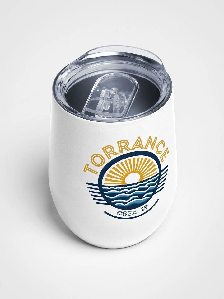 TUSD/CSEA Sun & Waves Wine Tumbler product image (1)