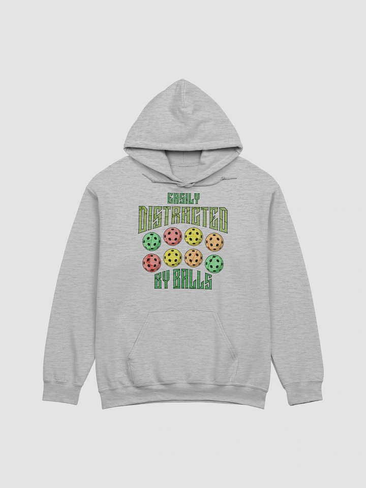 Easily Distracted By Balls Pickleball Hoodie product image (13)