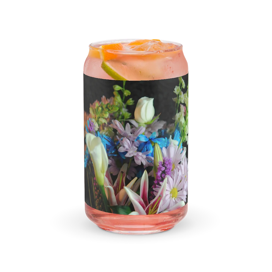 Flowers 292 Can Shaped Glass product image (7)