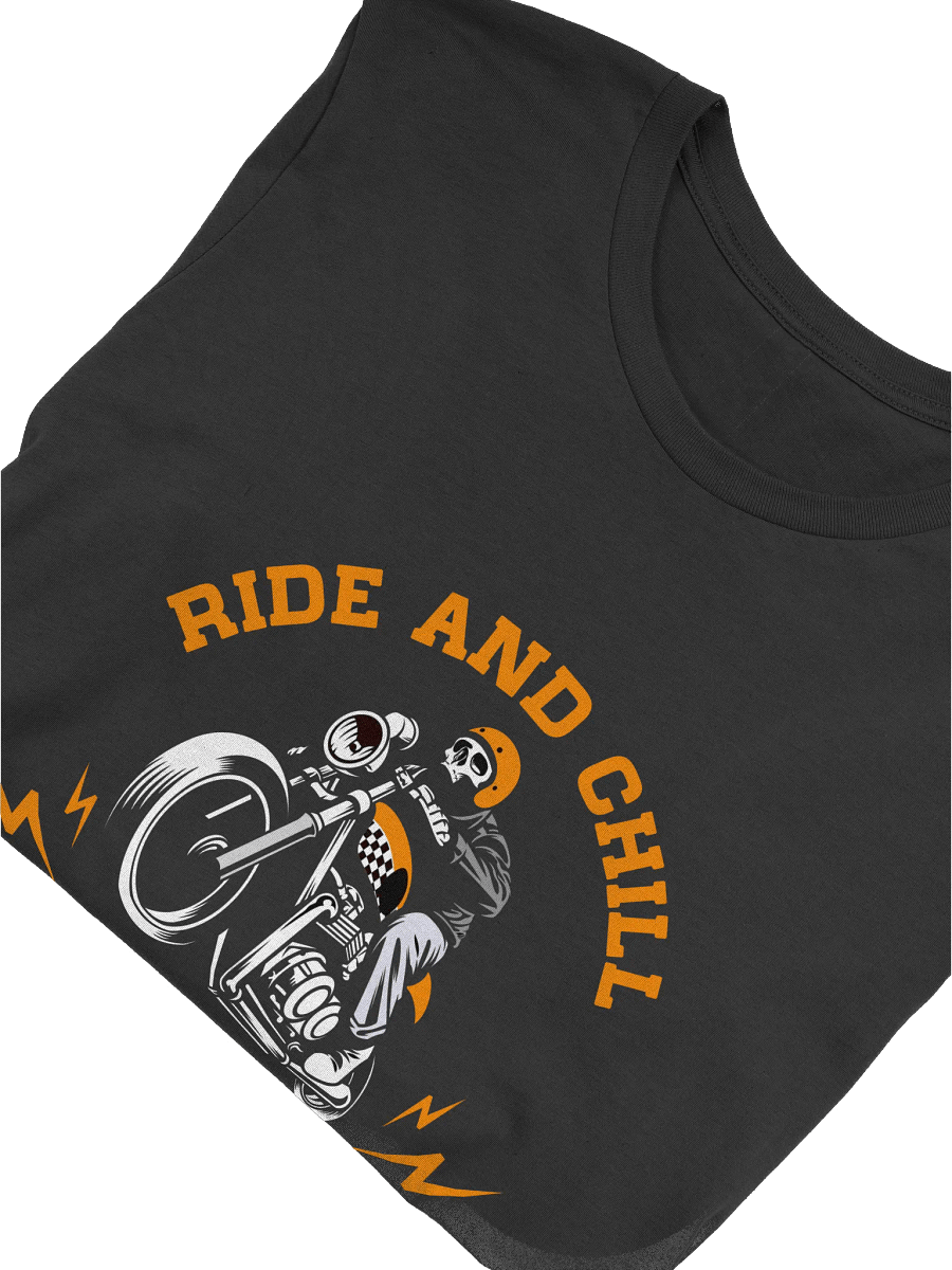 Chill Rider Skeleton T-Shirt product image (5)