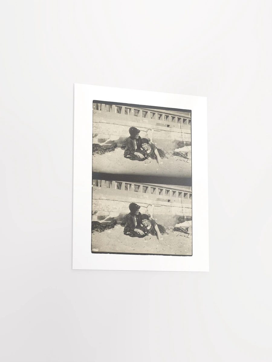 Two Women On Beach By Louis Fleckenstein (1907–1943) - Print product image (9)