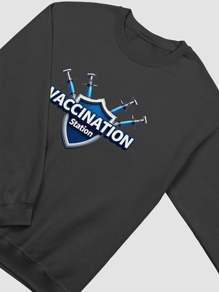 Guardian Shield Vaccination Station Crewneck Sweatshirt product image (17)