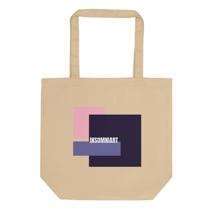 INSOMNIART Minimalist Tote Bag product image (1)