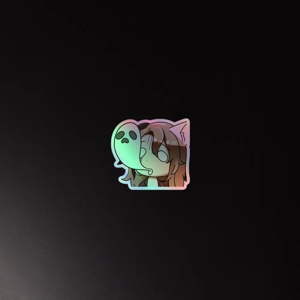 ded emote holographic sticker product image (4)