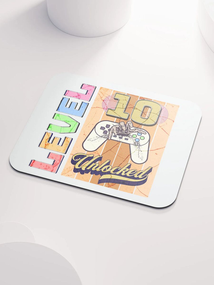 Level 10 Unlocked Gamer Mouse Pad product image (3)