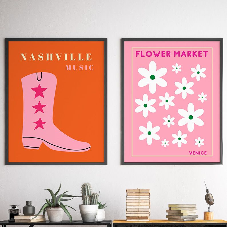 Eclectic Gallery Wall Set of 10 DIGITAL Prints product image (4)