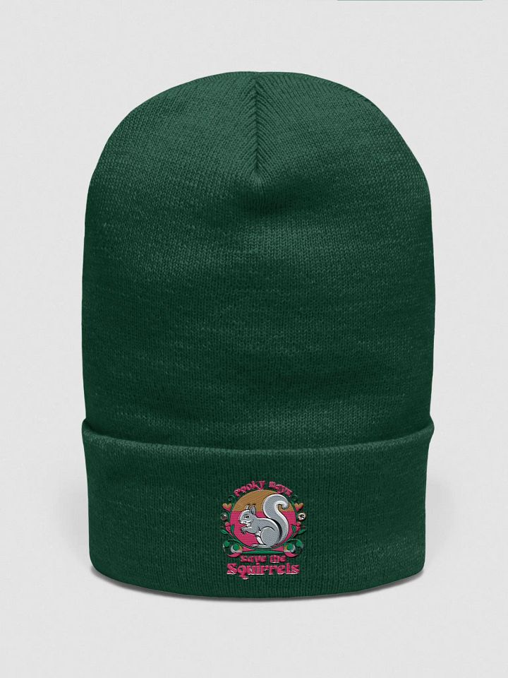 Pooky Says Save the squirrels Beanie product image (1)
