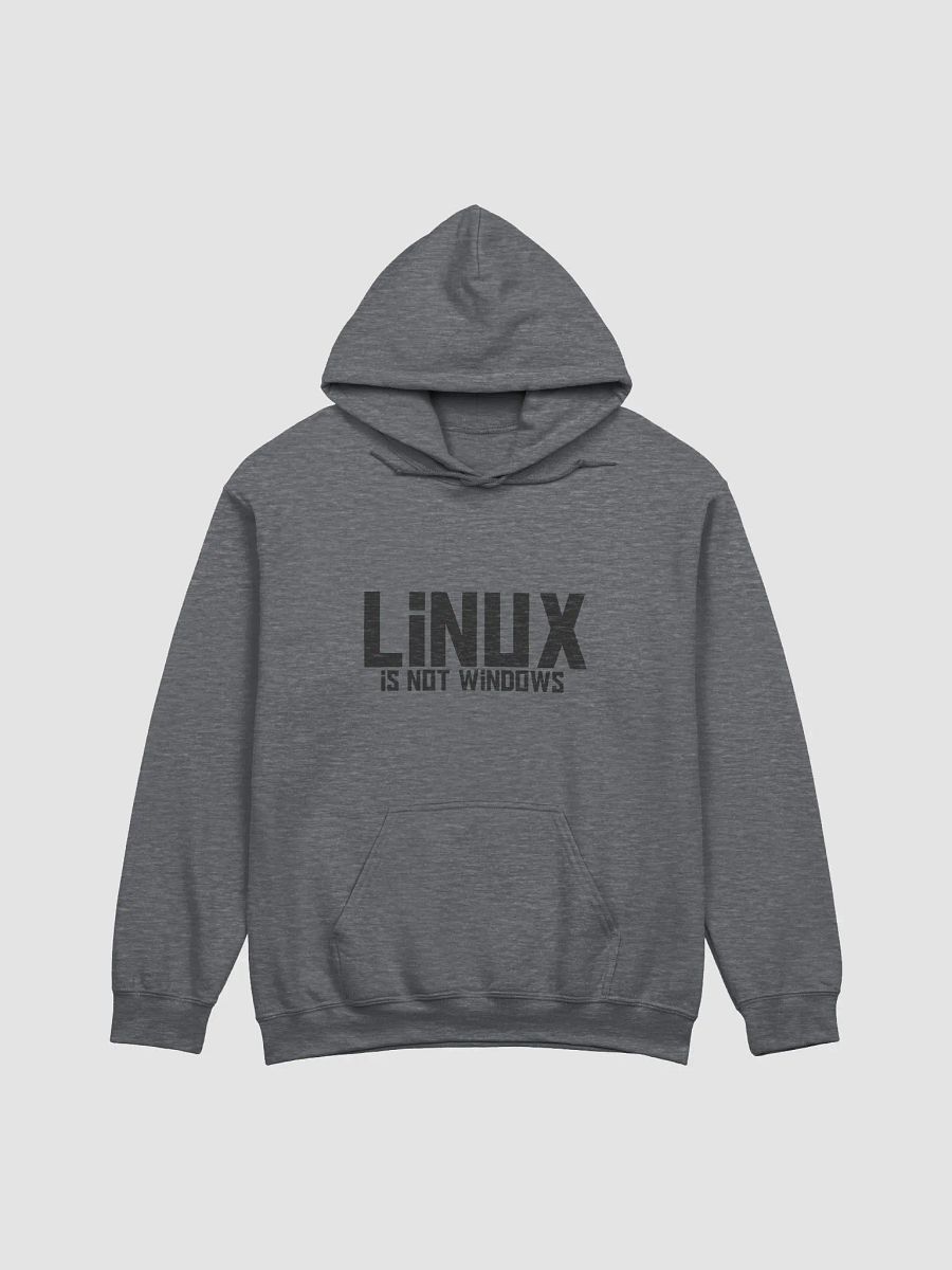 Linux is NOT Windows Hoodie product image (1)