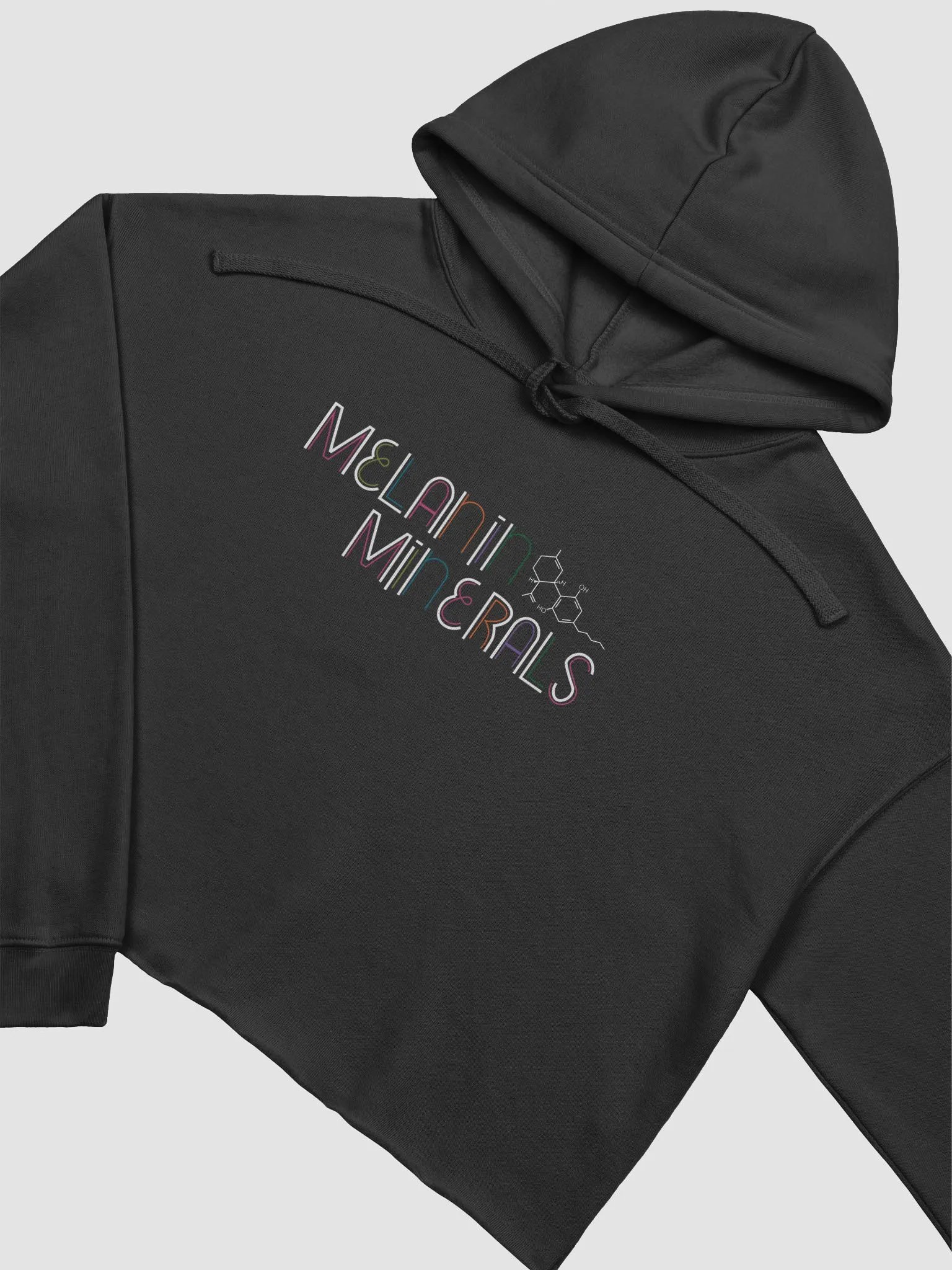 MM White Logo Cropped Hoodie product image (3)