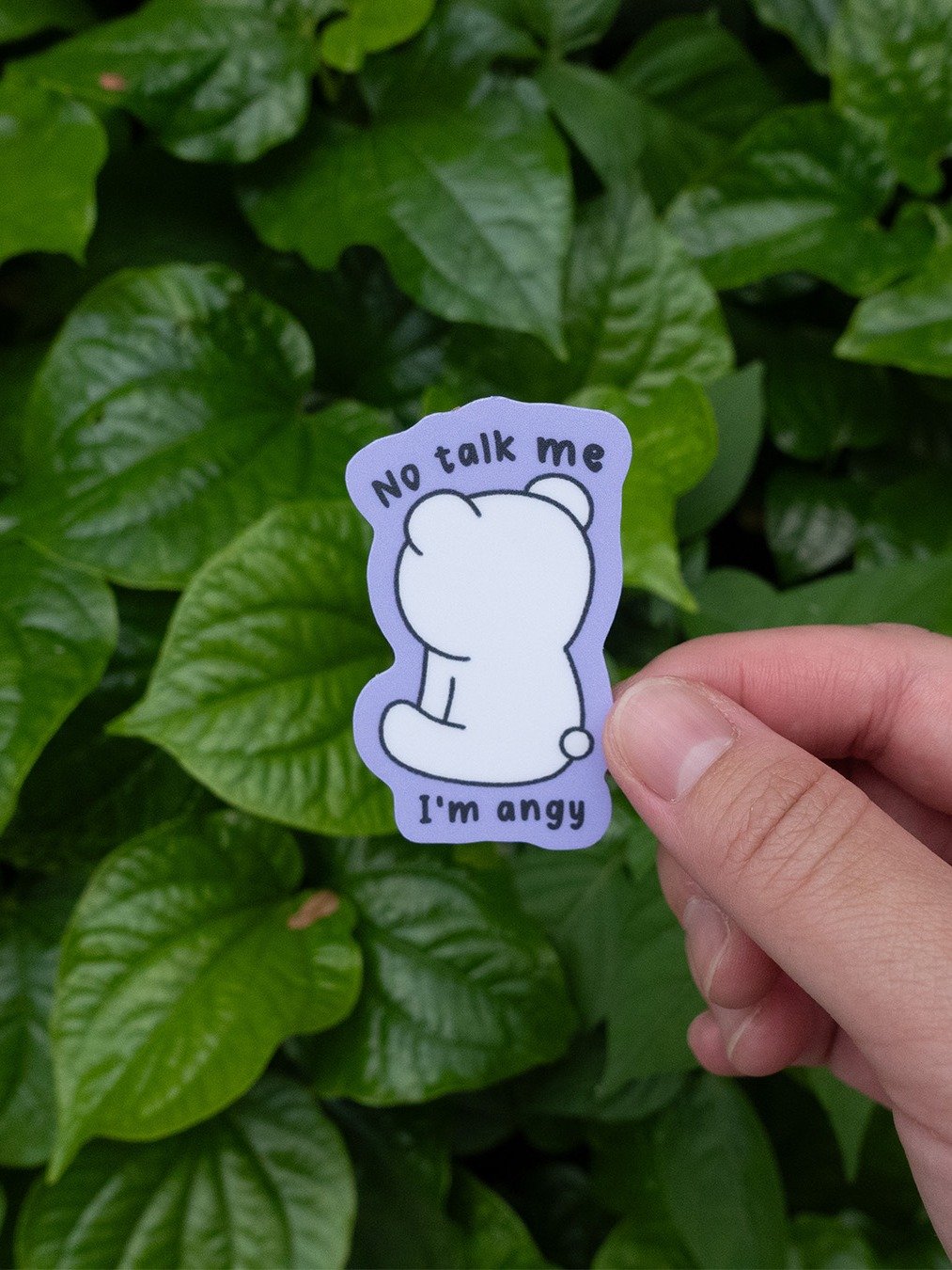No talk me angry sticker product image (2)